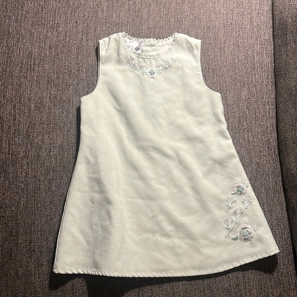 Youngland Other - Vintage Floral Green Dress